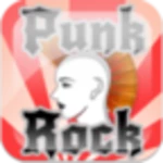 punk rock radio android application logo